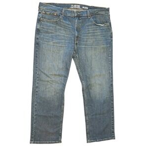 Levi Strauss Signature Relaxed Fit Men's Jeans‎ W40 L30 Denim Casual Workwear